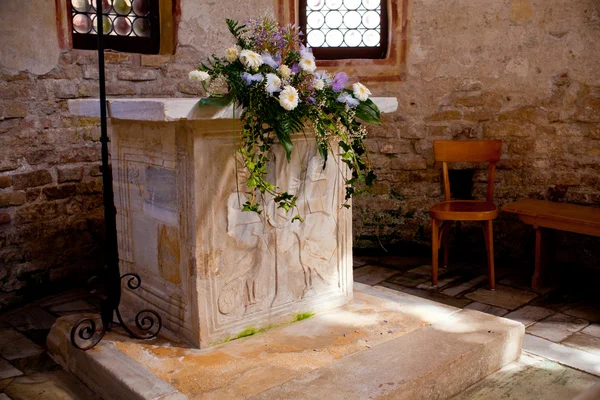 Altar do Batistério, Grado — Fotografia de Stock