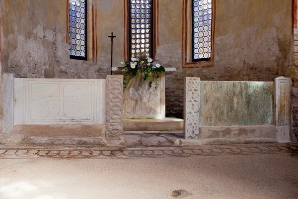 Altar do Batistério, Grado — Fotografia de Stock
