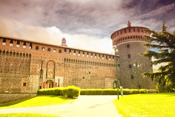 Castello Sforzesco, Milaan — Stockfoto