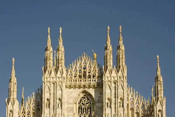 Katedra Duomo di milano - Katedra w Mediolanie — Zdjęcie stockowe