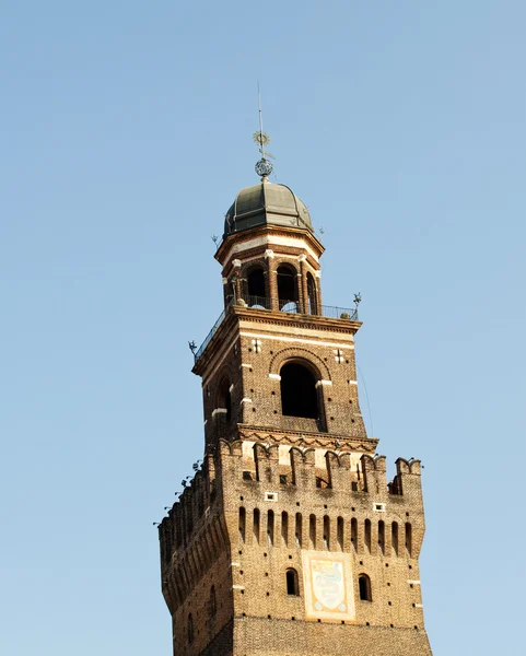Hrad Sforzesco v Miláně — Stock fotografie