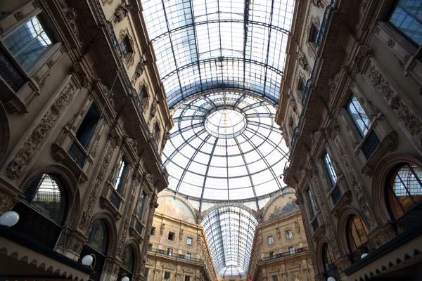 Gallery Vittorio Emanuele II, Milan — Stock Photo, Image