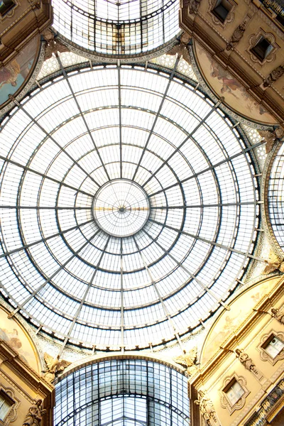 Galeria Vittorio Emanuele II, Milão — Fotografia de Stock