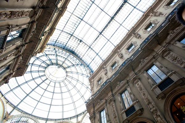 Galeria Vittorio Emanuele II, Milão — Fotografia de Stock