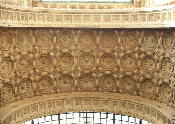 Teto, Estação Ferroviária Central, Milão — Fotografia de Stock