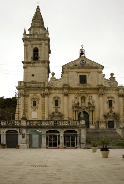 San Giovanni Battista cathedral, Ragusa clipart