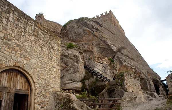 Middeleeuws kasteel van sperlinga, Sicilië — Stockfoto