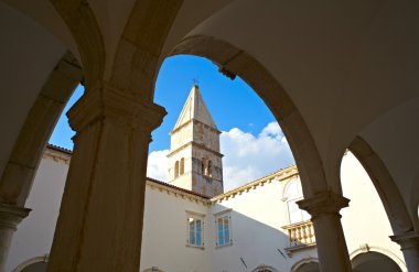 Cloister of the Friars Minor, Piran clipart