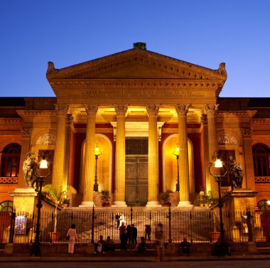 Teatro massimo, opera binası, palermo