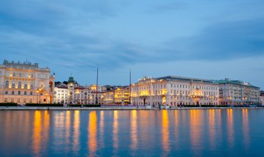 Piazza unità d'Italia,Trieste clipart