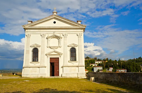 St. george kilise, piran - Slovenya — Stok fotoğraf