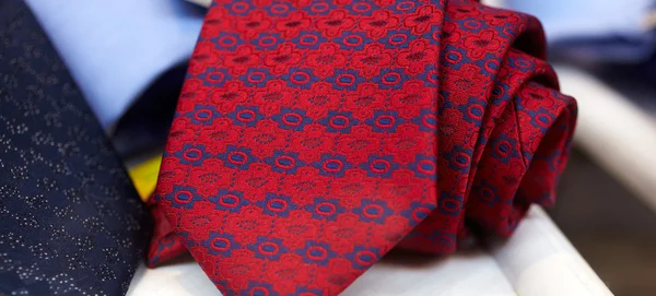 Red necktie — Stock Photo, Image