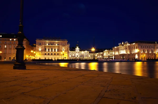 Piazza unità d'Italia,Trieste — Stock fotografie