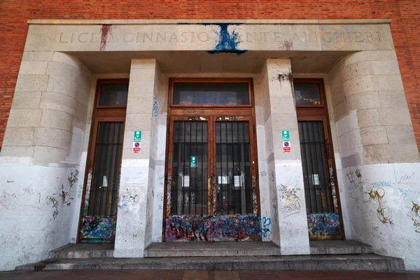 Liceo Ginnasio Dante Alighieri, Trieste — Stock Photo, Image
