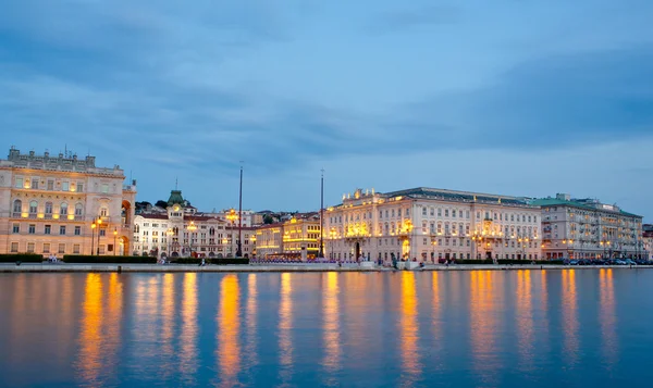 Piazza unità d'Italia,Trieste — Zdjęcie stockowe