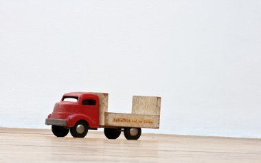 Vintage toy truck