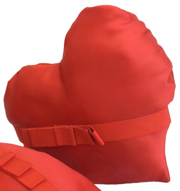 Heart pillows