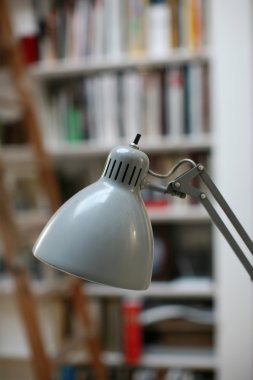 Old gray lamp