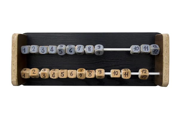 Photo of an old abacus — Stockfoto
