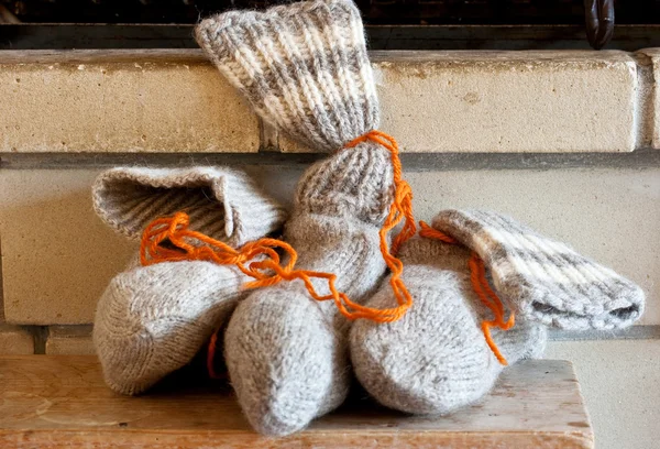 Socks, feast of St. Nicholas — Stockfoto