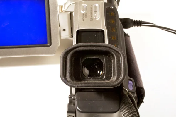 Viewfinder of a videocamera — Stok fotoğraf