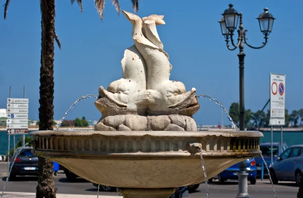 stock image Fish statue, Brindisi