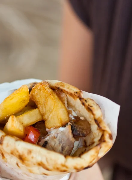 stock image Gyros pita