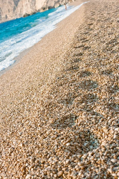 Platia amos plaży kefalonia — Zdjęcie stockowe