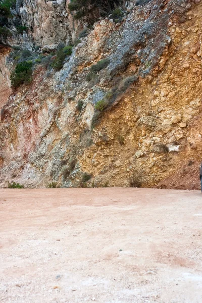 Roca roja en Cefalonia —  Fotos de Stock