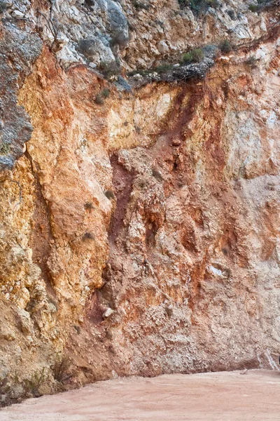 Roca roja en Cefalonia —  Fotos de Stock