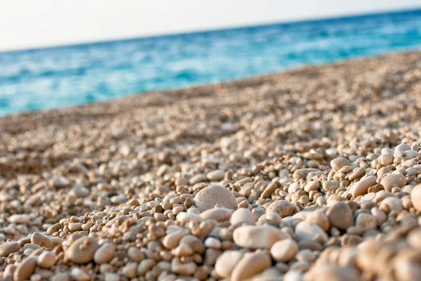Gravel on the beach — Stok fotoğraf