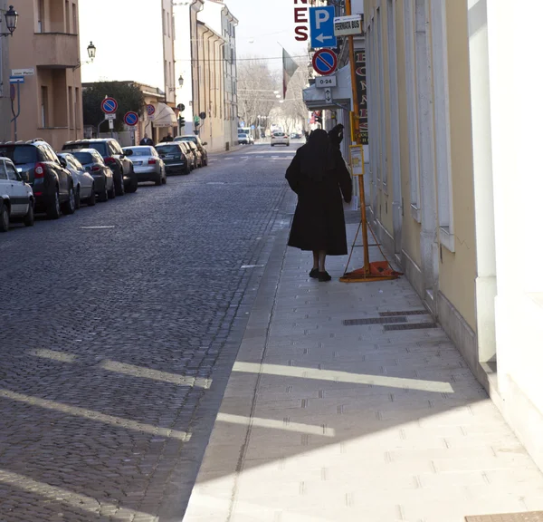 stock image Nun on the street
