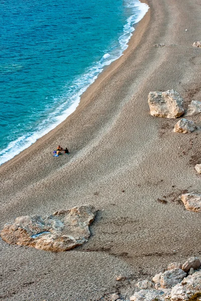 Playa de Platia Amos, Cefalonia - Grecia —  Fotos de Stock