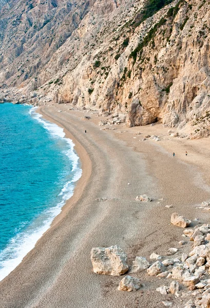 Playa de Platia Amos, Cefalonia - Grecia — Foto de Stock