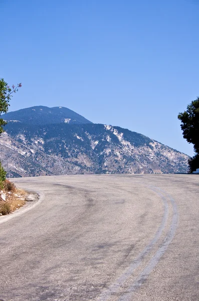 Road, Enos mountain — Stock Photo, Image