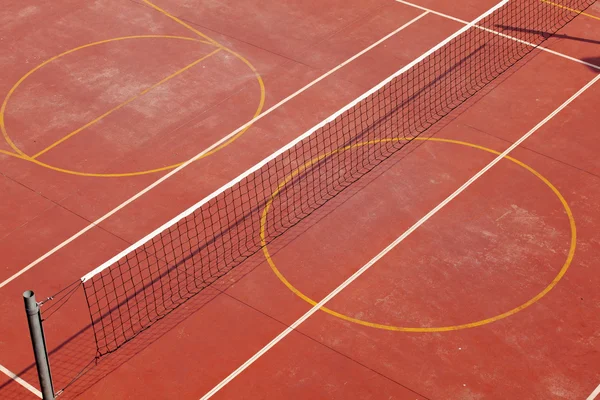 Tenis y canasta parque infantil — Foto de Stock