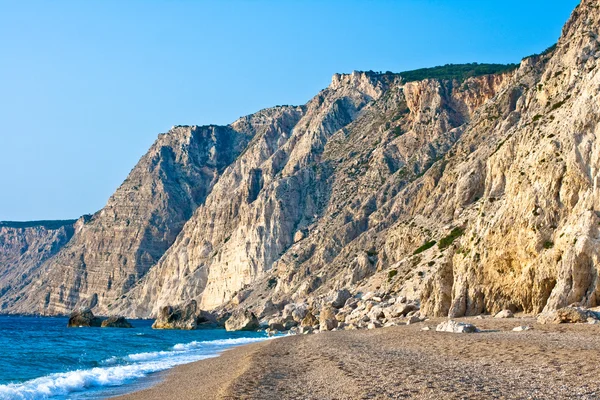 Platia amos beach, kefalonia - Görögország — Stock Fotó