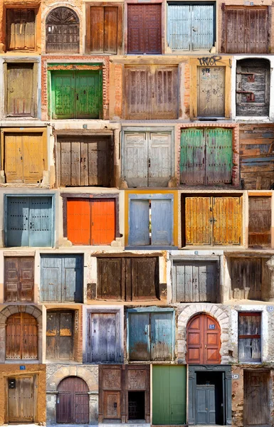 Doors set — Stock Photo, Image