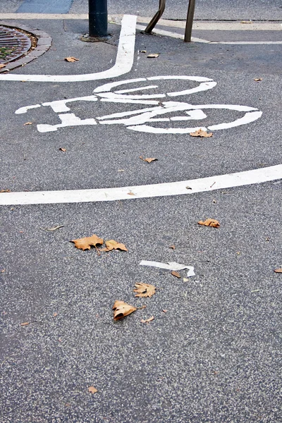 Bicycle path — Stock Photo, Image