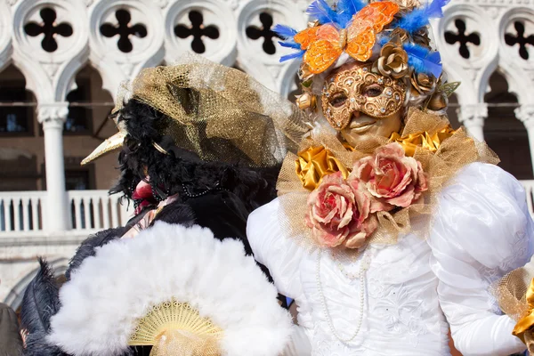 У Венеції карнавальні маски — стокове фото