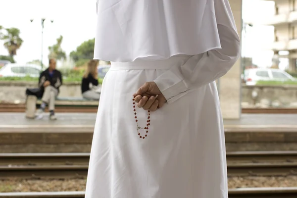 白の修道女 — ストック写真