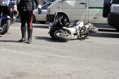 Scooter kazası