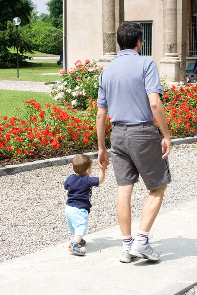 stock image Father and son