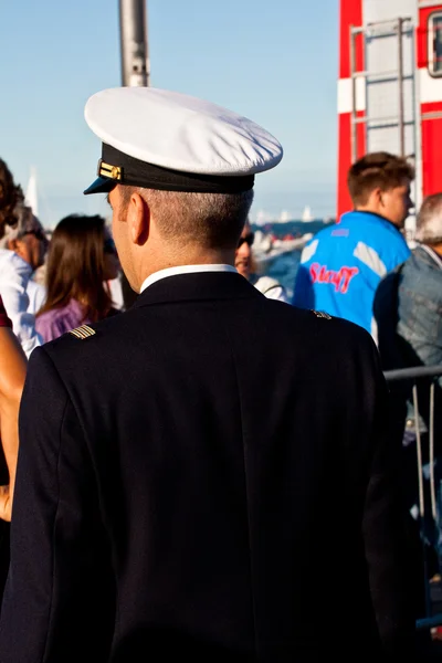 Italienska sjöman i uniform — Stockfoto