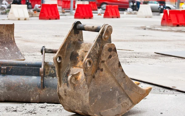 Bucket of an excavator — Stock Photo, Image