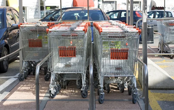 stock image Shopping carts