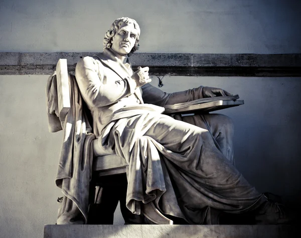 Monumento do escritor, Itália — Fotografia de Stock