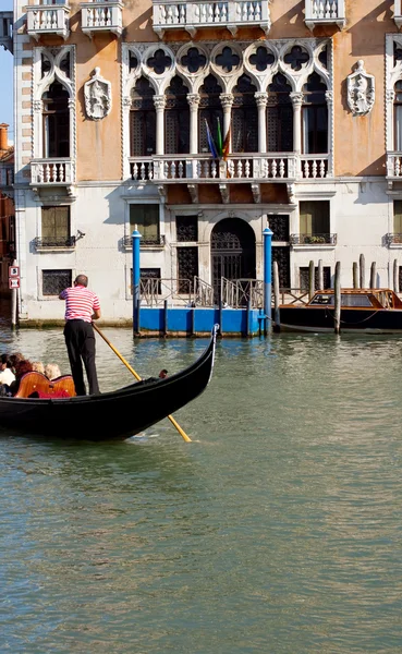 Gondoliere, Venezia — Foto Stock