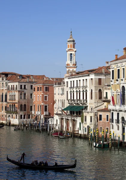 Гондольного підйомників у Венеції — стокове фото