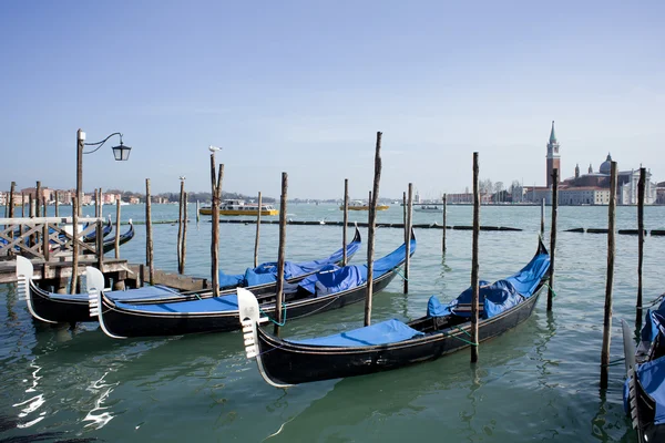 Boats in venice — Stock Photo, Image
